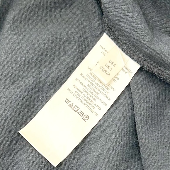 Free People Peony Button Sleeve Top In Black - Picture 11 of 16